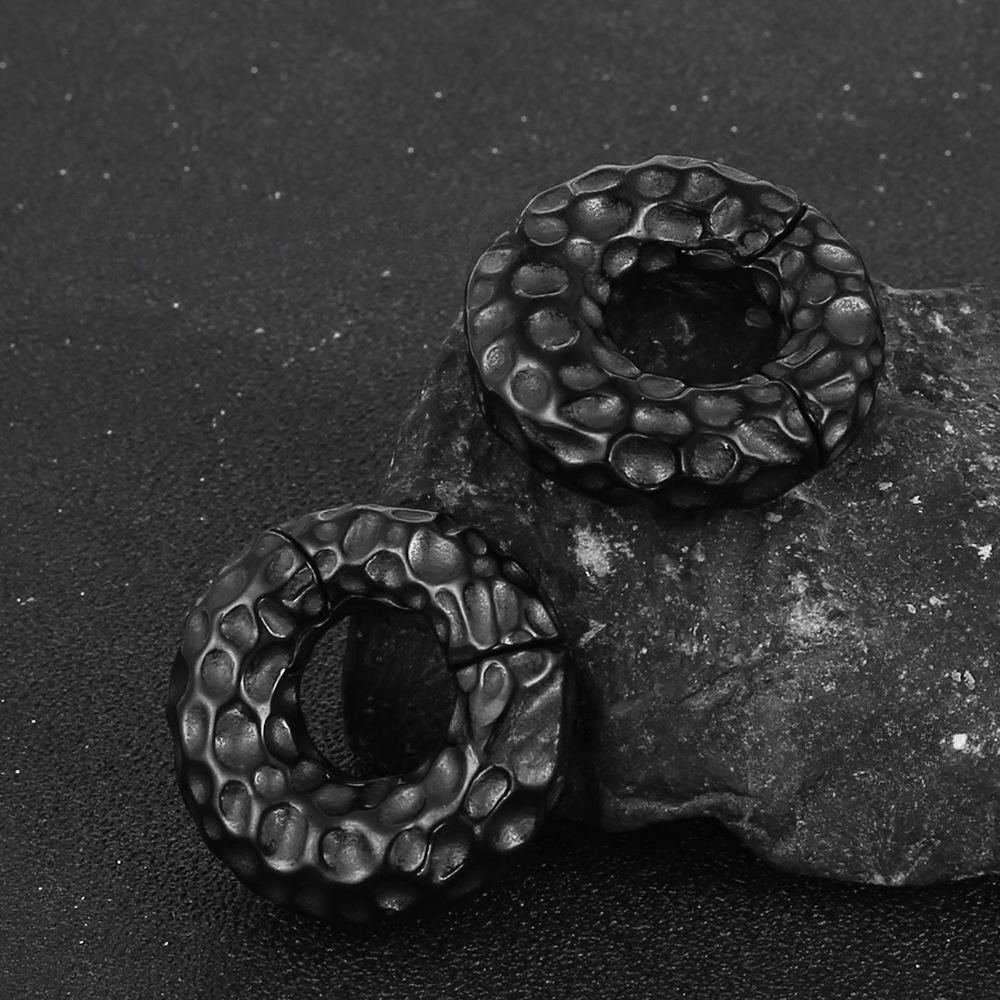 PunkPlugs Hammered Circle Ear Weights & Hangers