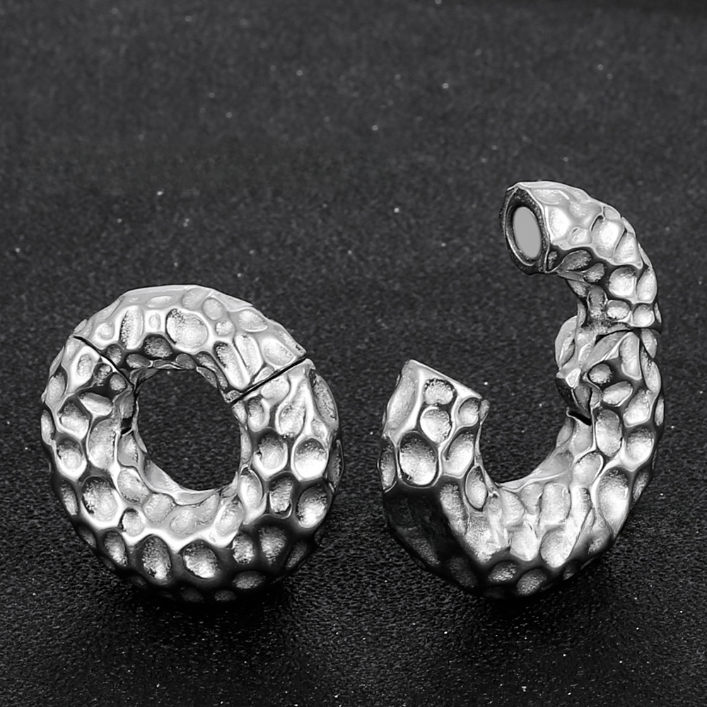 PunkPlugs Hammered Circle Ear Weights & Hangers