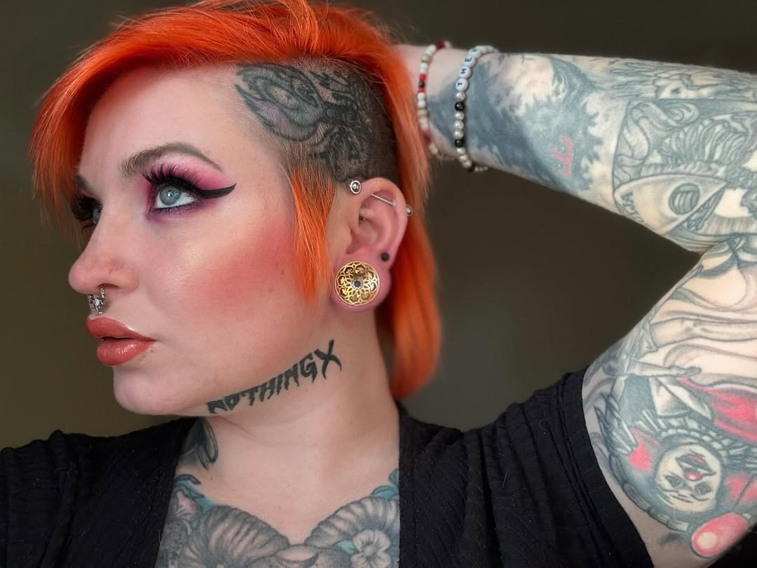 PunkPlugs Bouquet Hollow Mandala Ear Tunnels