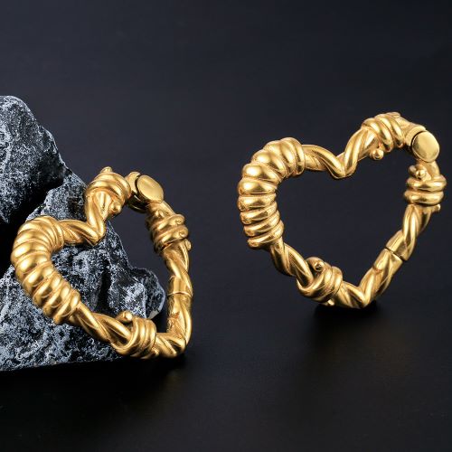 PunkPlugs Heart-Shape Knots Ear Hangers