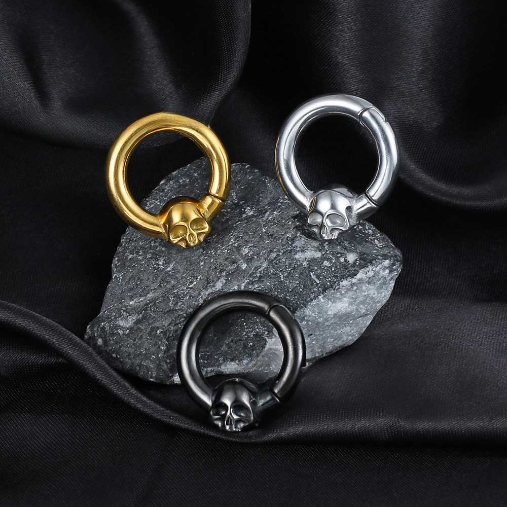 PunkPlugs Skull Magnet Ear Hangers