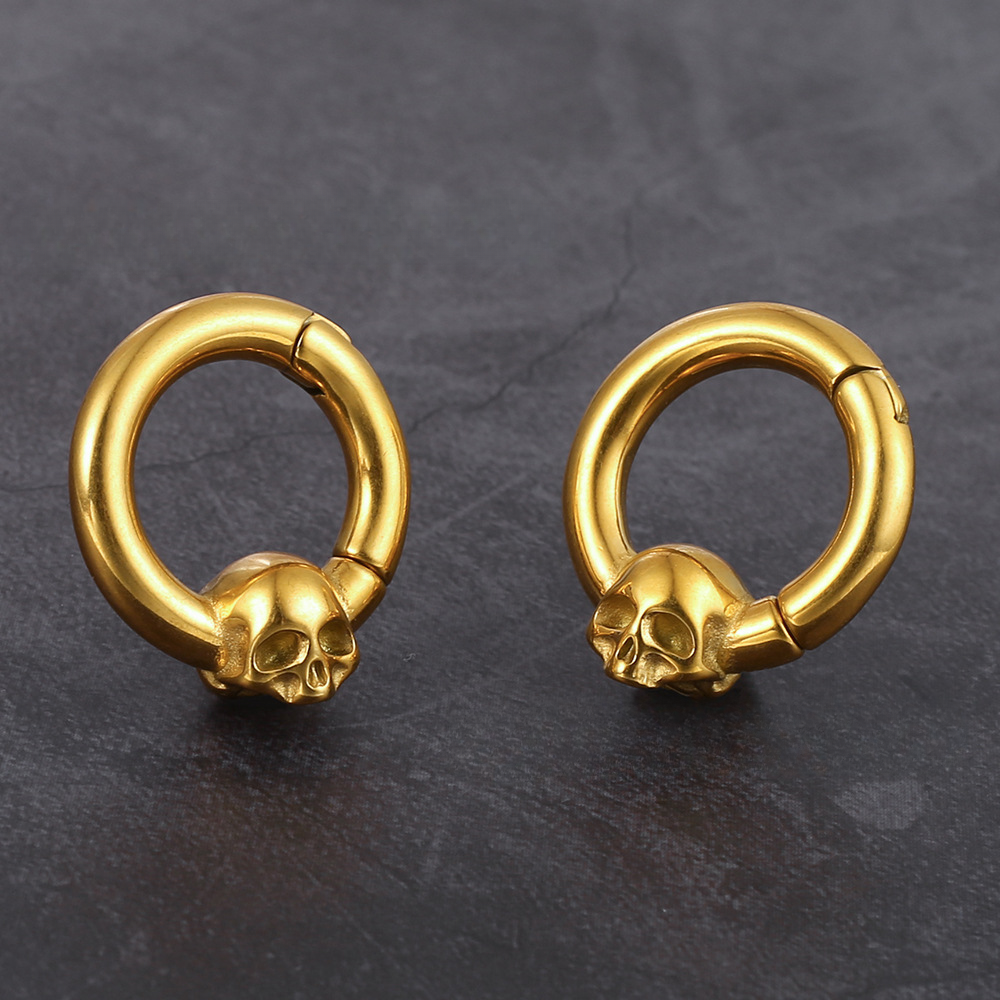 PunkPlugs Skull Magnet Ear Hangers