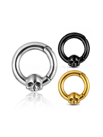 PunkPlugs Skull Magnet Ear Hangers