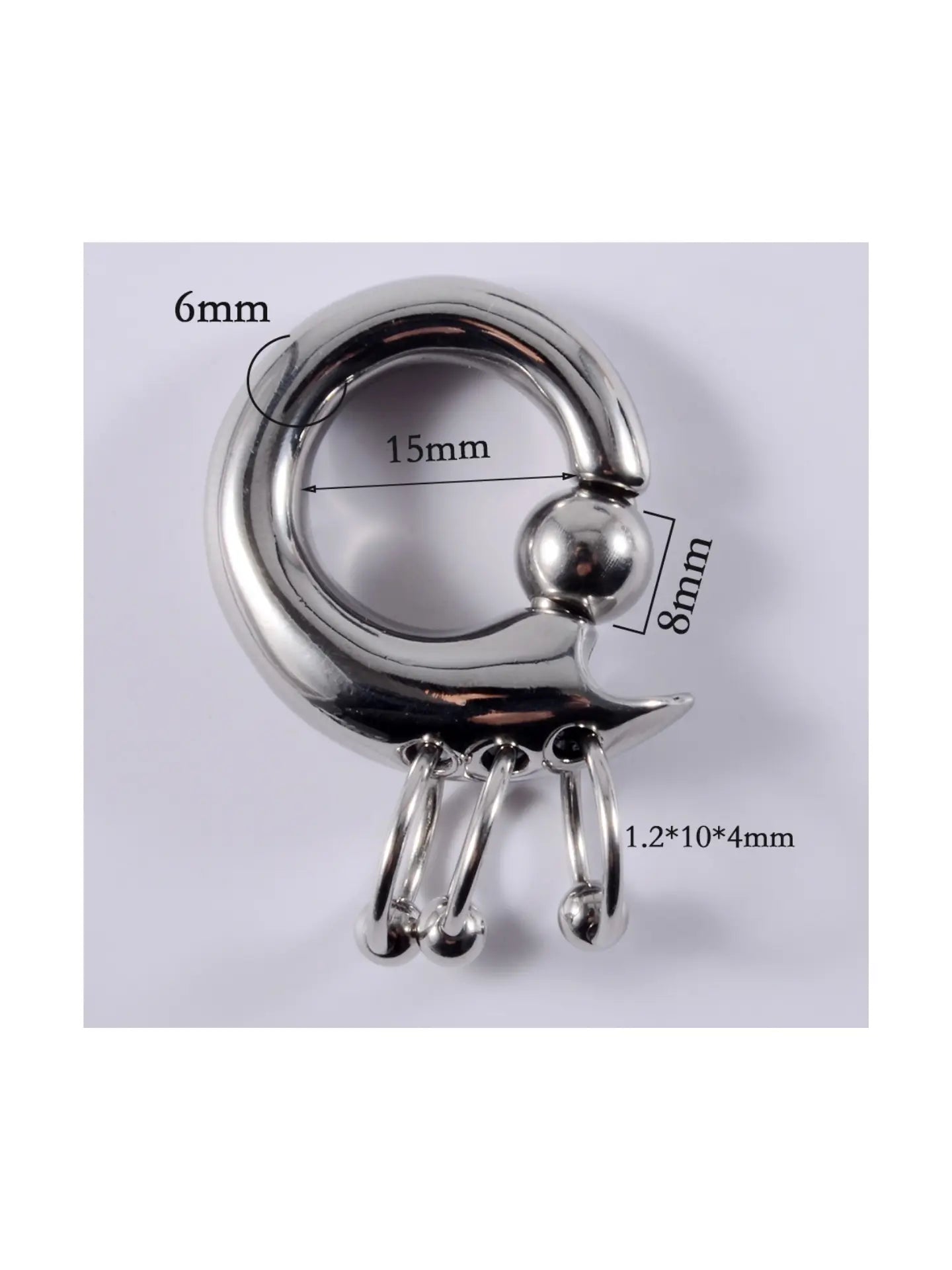 PunkPlugs Triple Stacked Ear Hangers