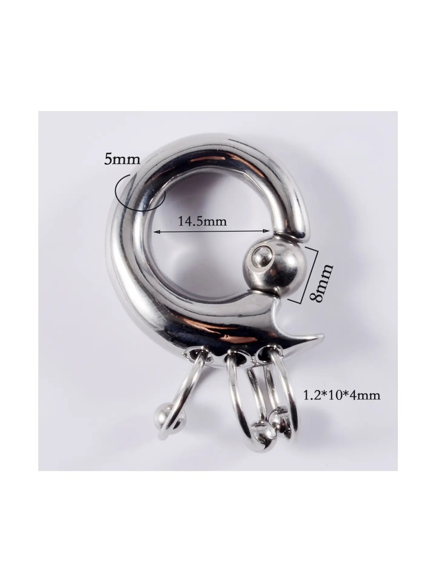 PunkPlugs Triple Stacked Ear Hangers