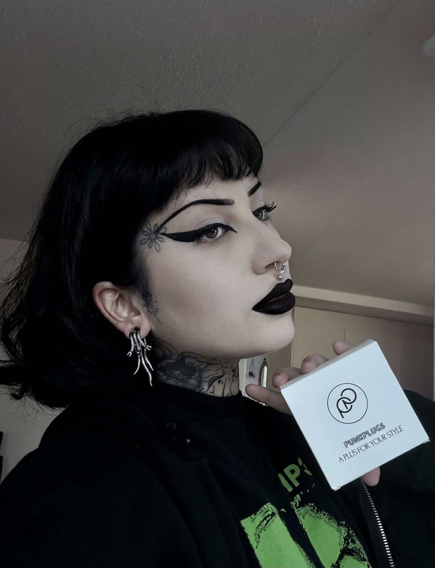 Trinity Snake Ear Hangers - PunkPlugs