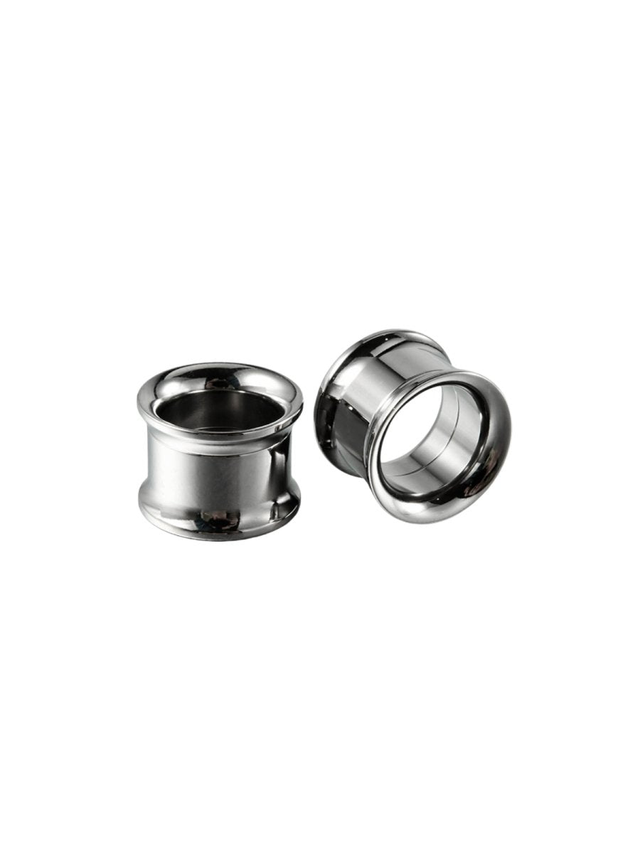 Double-Flared Titanium Threaded Ear Tunnels