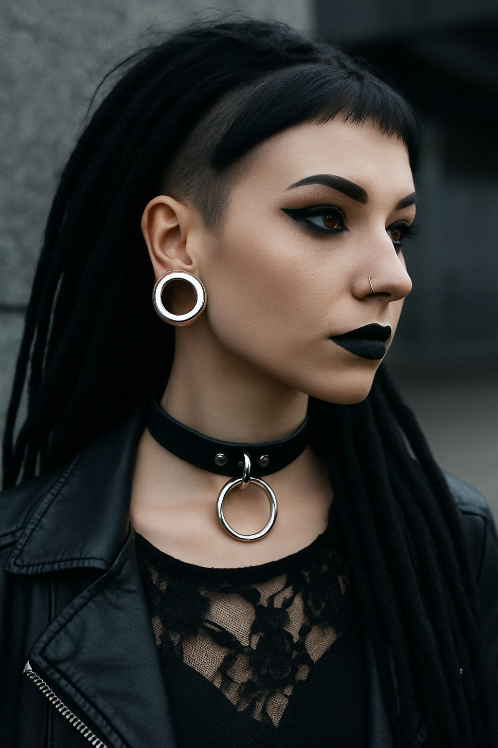 PunkPlugs Flat-Flared Threaded Ear Tunnels