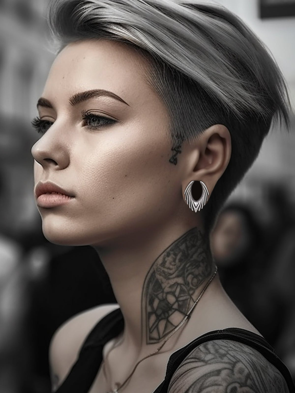PunkPlugs Angel Wings Streamline Copper Ear Saddles Tunnels