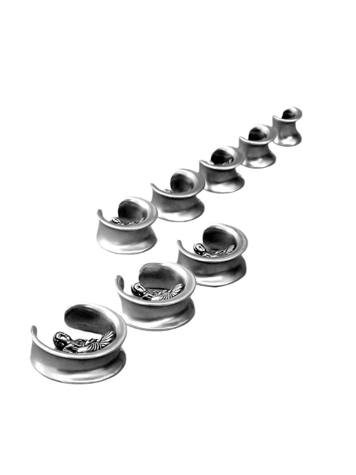 PunkPlugs Buddha Design Copper Ear Tunnels