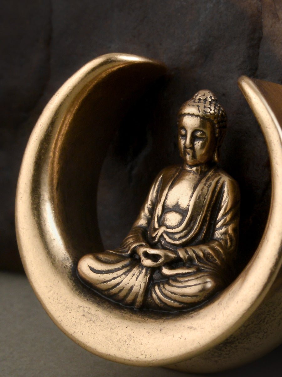 PunkPlugs Buddha Design Copper Ear Tunnels