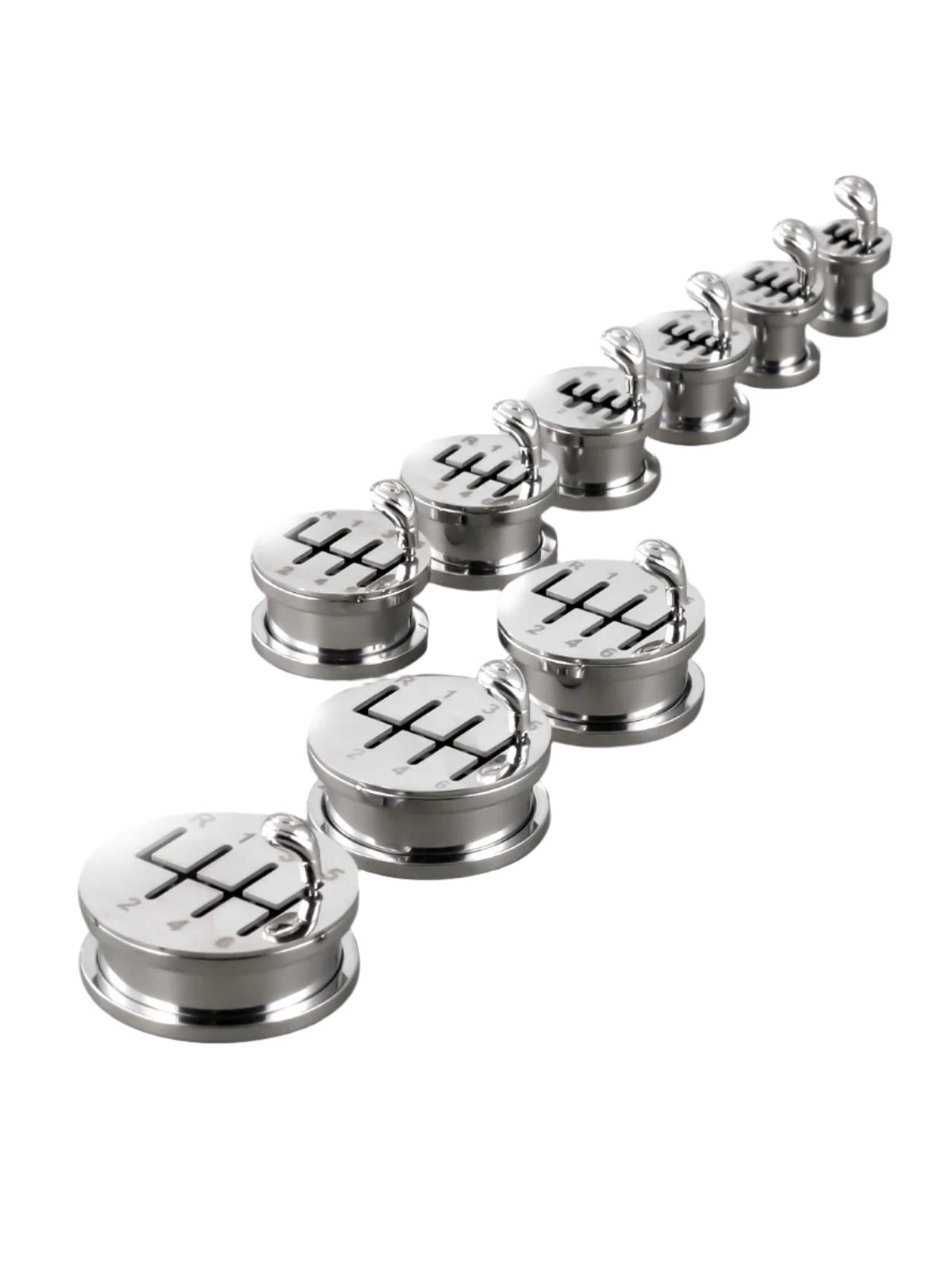 PunkPlugs Car Gear Shifter Ear Gauges Plugs