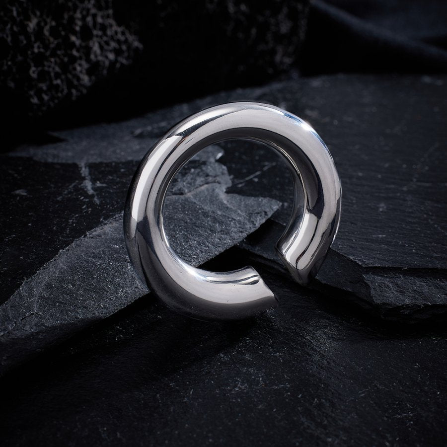PunkPlugs Circle Stainless Ear Hangers (Weights)