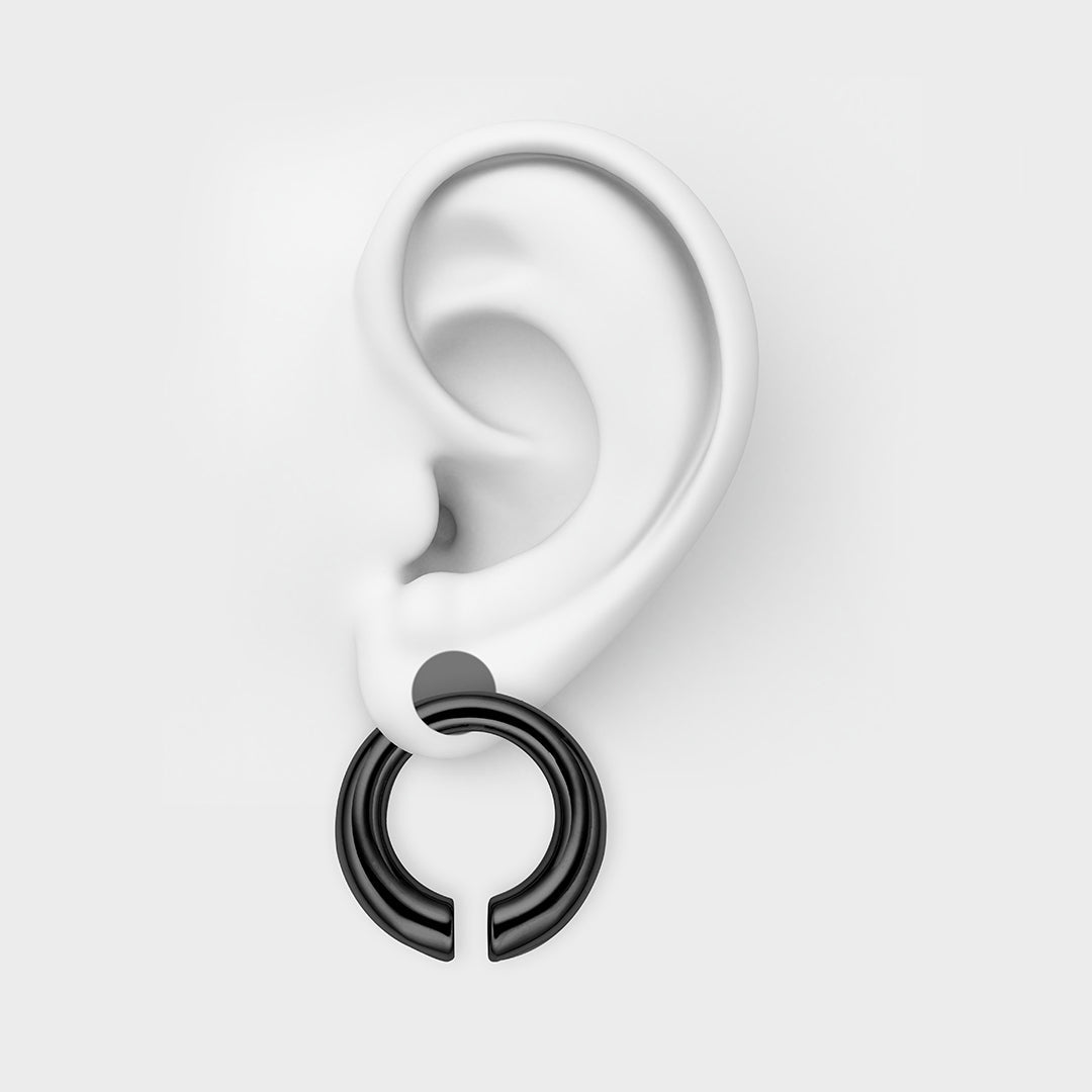 PunkPlugs Circle Stainless Ear Hangers (Weights)