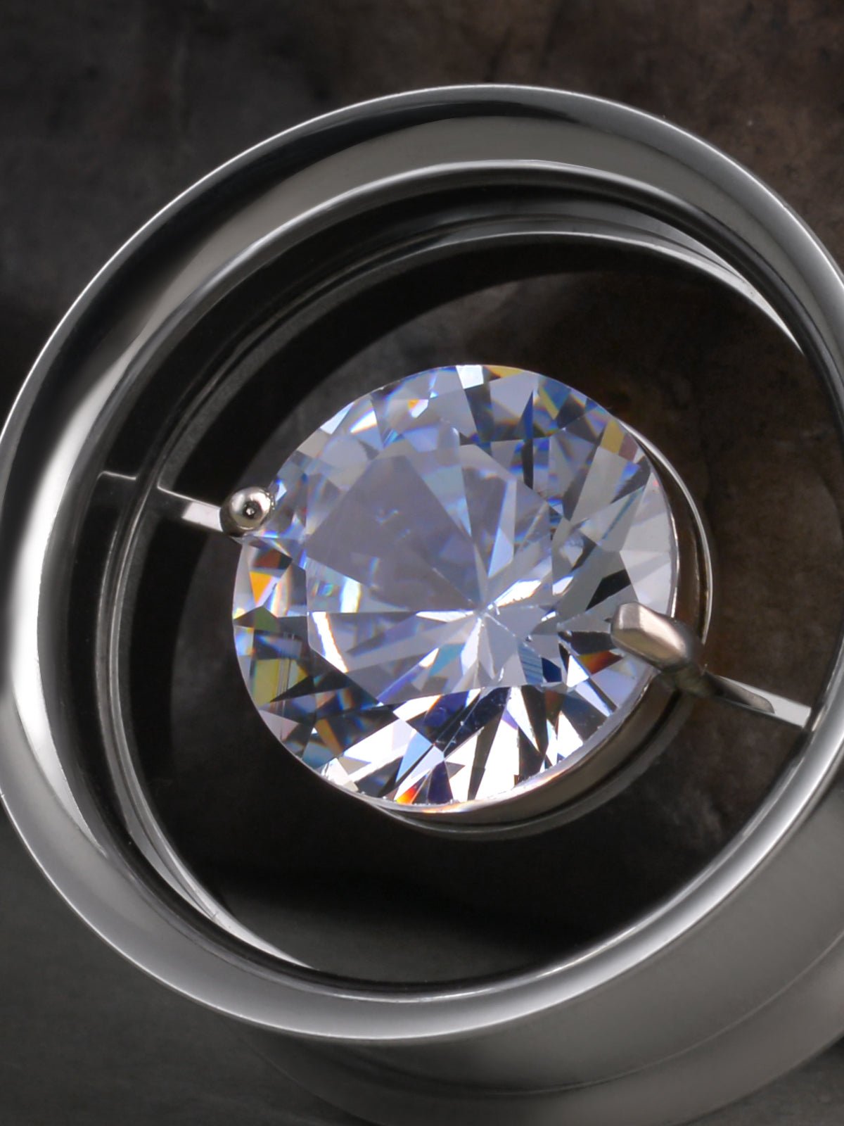 PunkPlugs Diamond Embedded Ear Tunnels