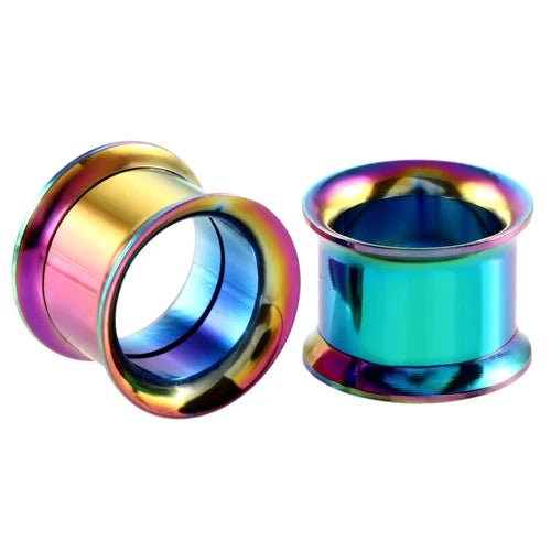 PunkPlugs Double-Flared Basic Ear Tunnels - Threadless