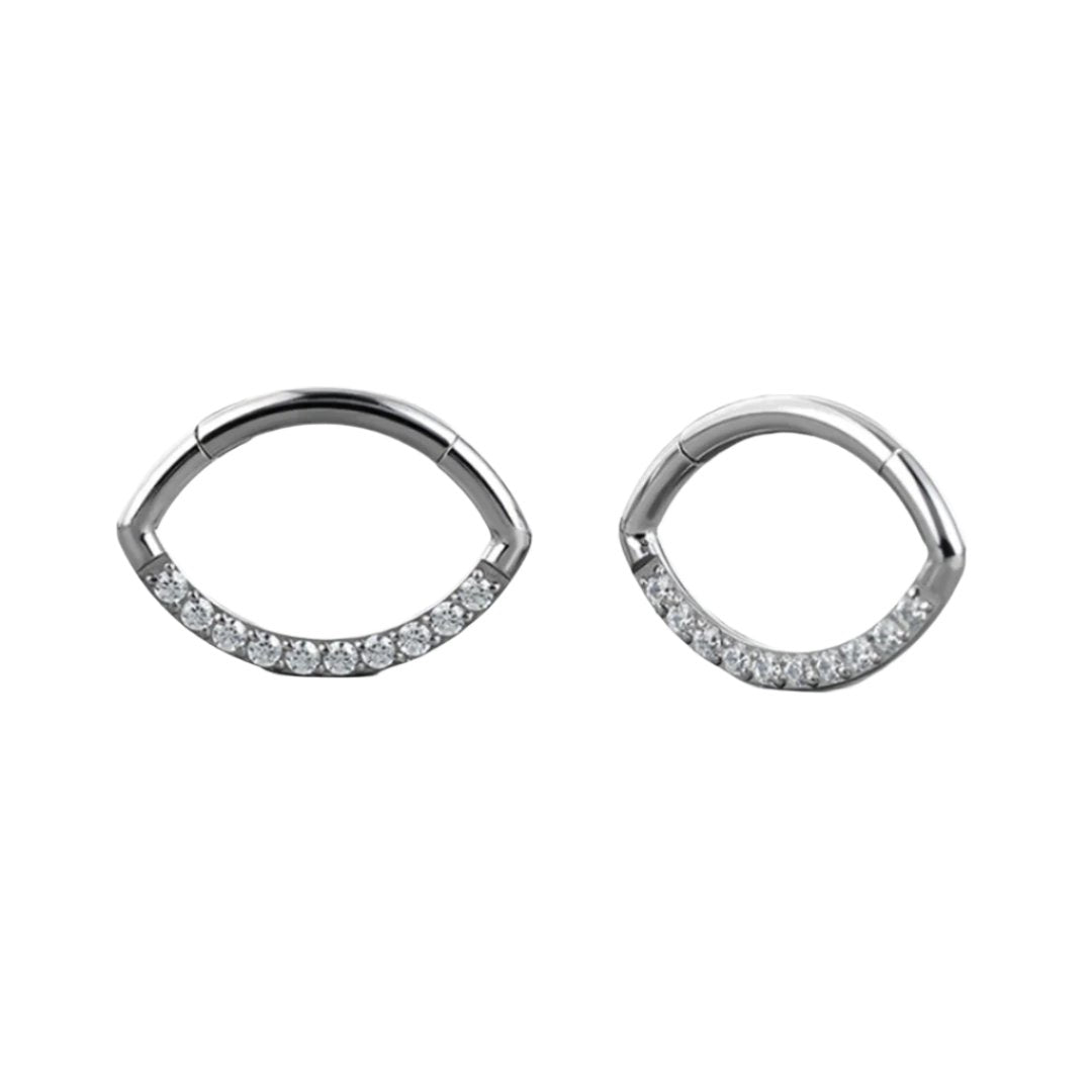 PunkPlugs Eye Shape Diamond Clickers