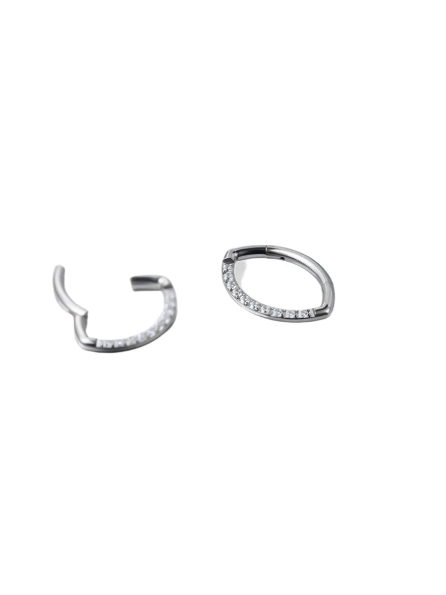 PunkPlugs Eye Shape Diamond Clickers