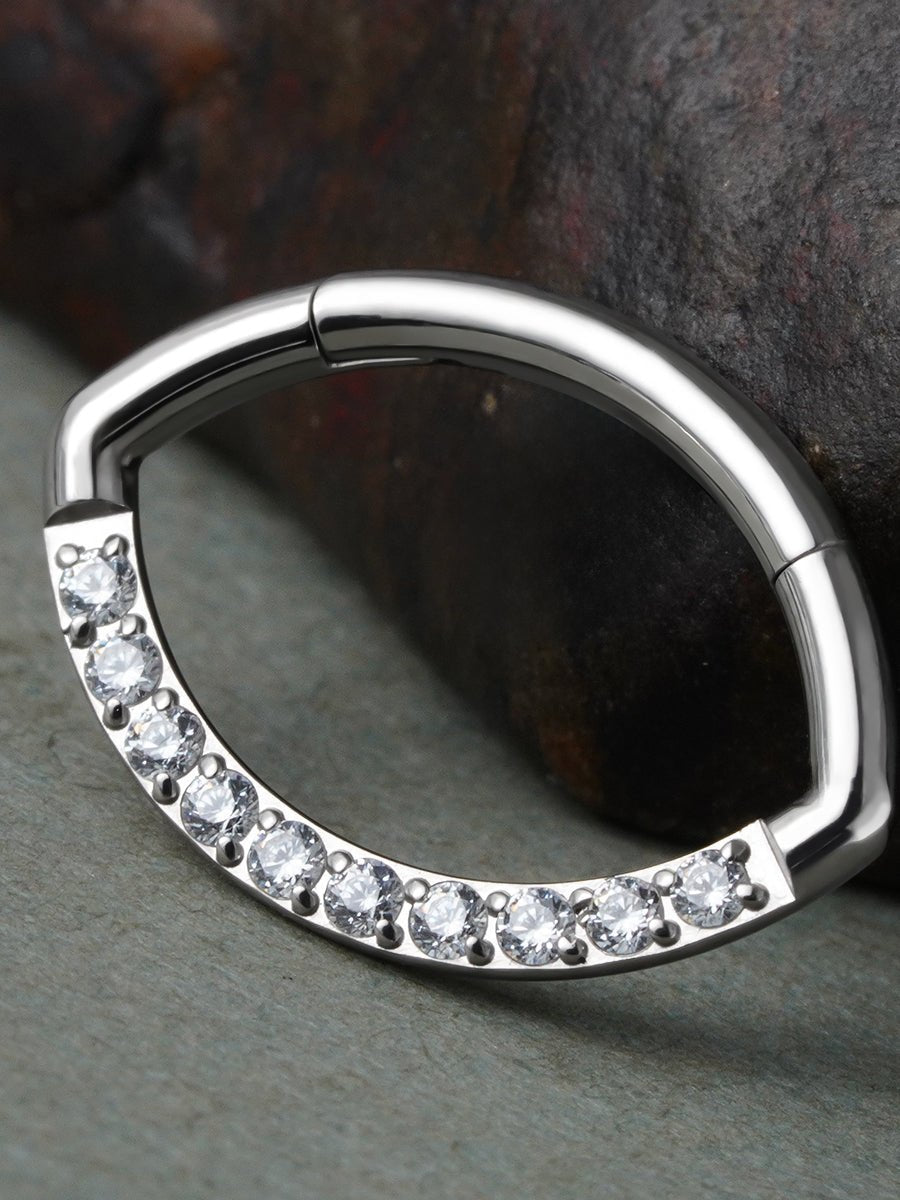 PunkPlugs Eye Shape Diamond Clickers