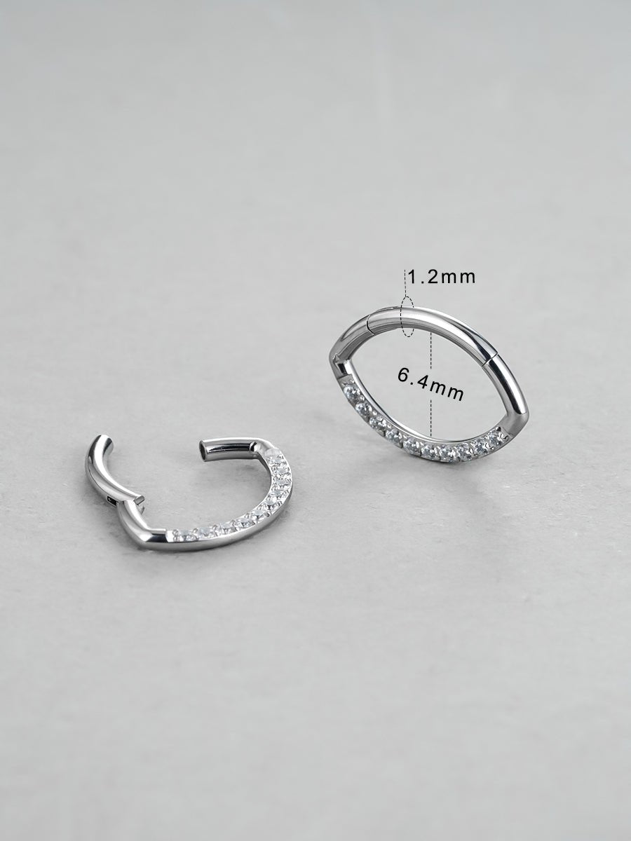 PunkPlugs Eye Shape Diamond Clickers