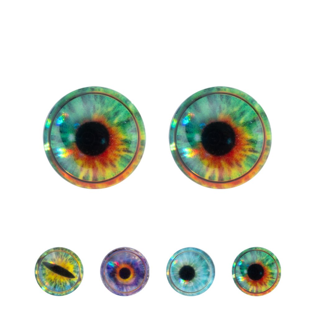 PunkPlugs Eyeballs Acrylic Ear Plugs