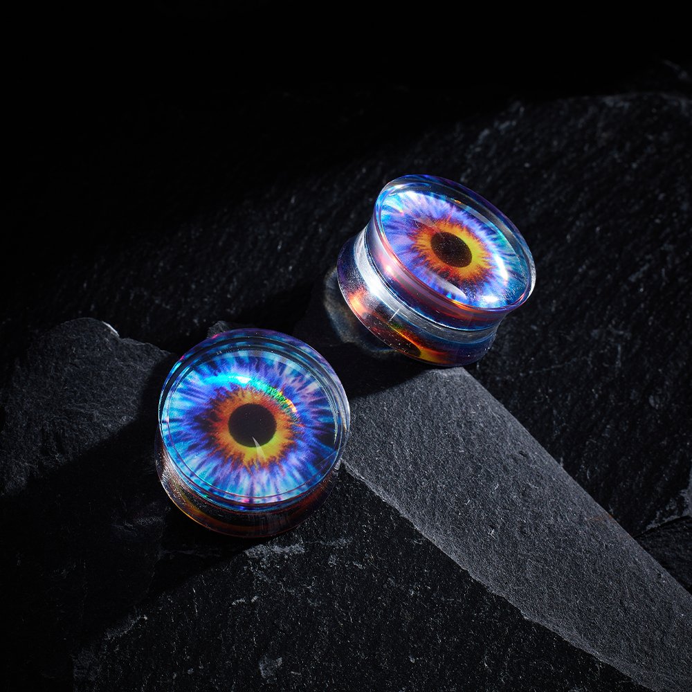 PunkPlugs Eyeballs Acrylic Ear Plugs