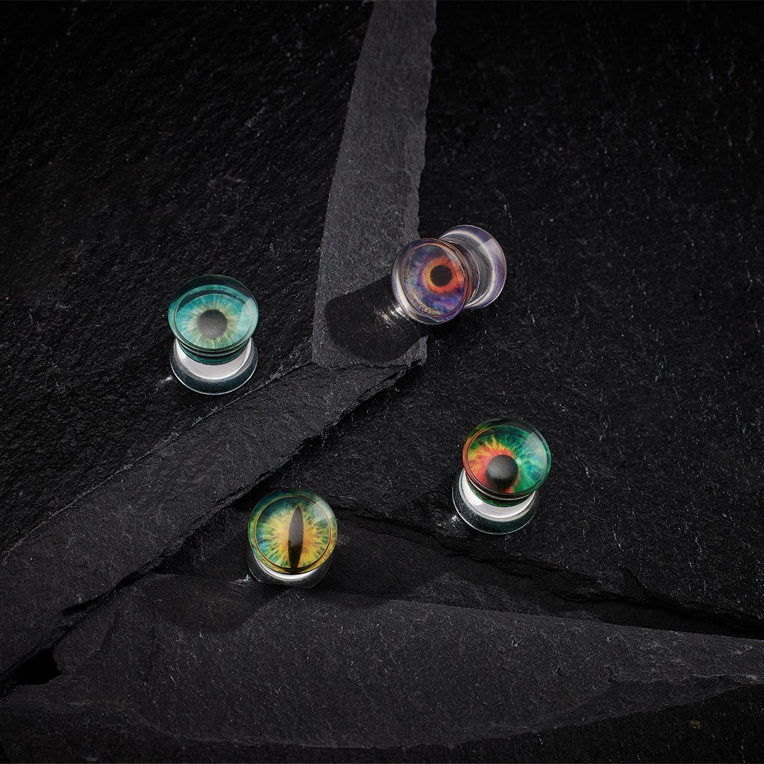 PunkPlugs Eyeballs Acrylic Ear Plugs