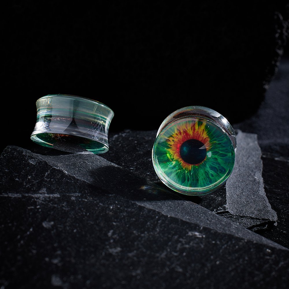 PunkPlugs Eyeballs Acrylic Ear Plugs
