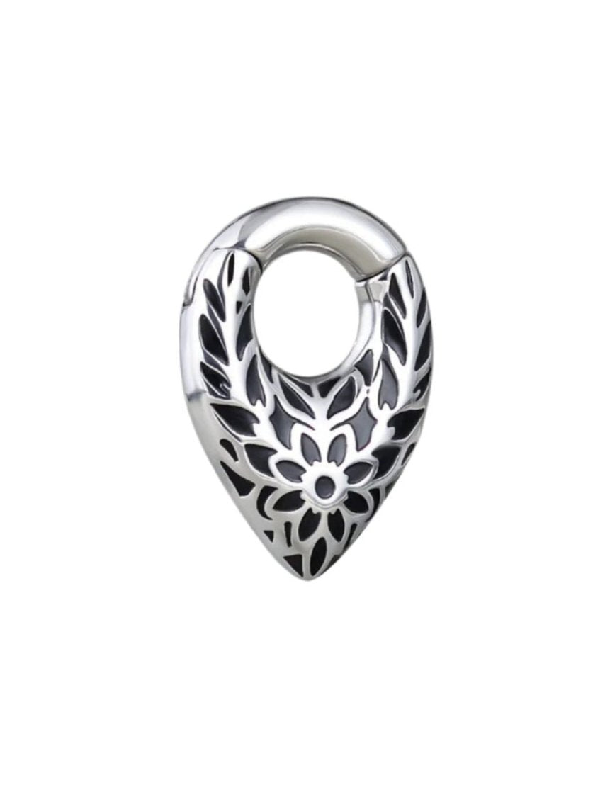 PunkPlugs Floral Blossom Magnet Ear Weights and Hangers