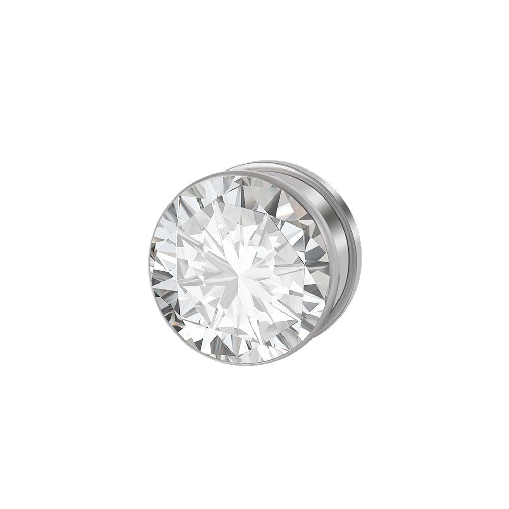 PunkPlugs Gem Stone Dazzling Ear Gauges Plugs