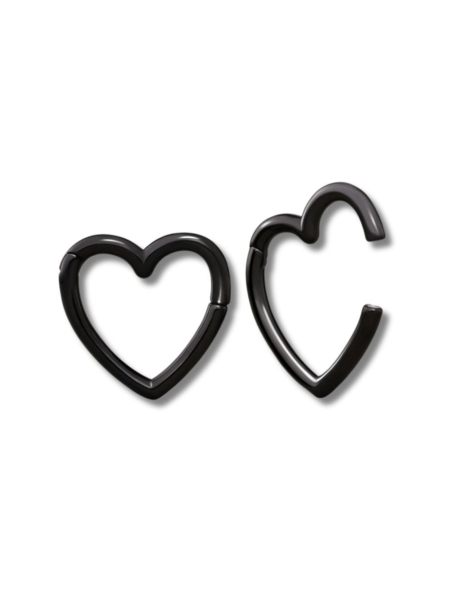 PunkPlugs Heart Shape Magnet Ear Weights