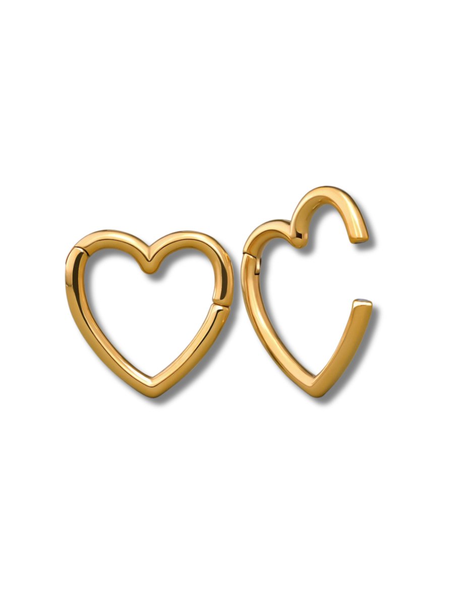 PunkPlugs Heart Shape Magnet Ear Weights