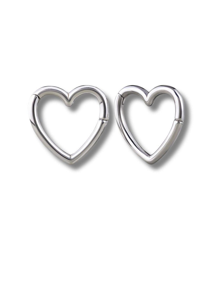 PunkPlugs Heart Shape Magnet Ear Weights