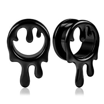 PunkPlugs Melting Drips Ear Tunnels