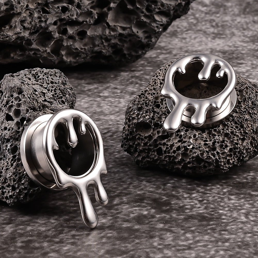 PunkPlugs Melting Drips Ear Tunnels