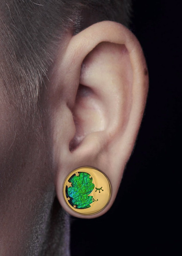 PunkPlugs Moon & Sun Ear Gauges Plugs