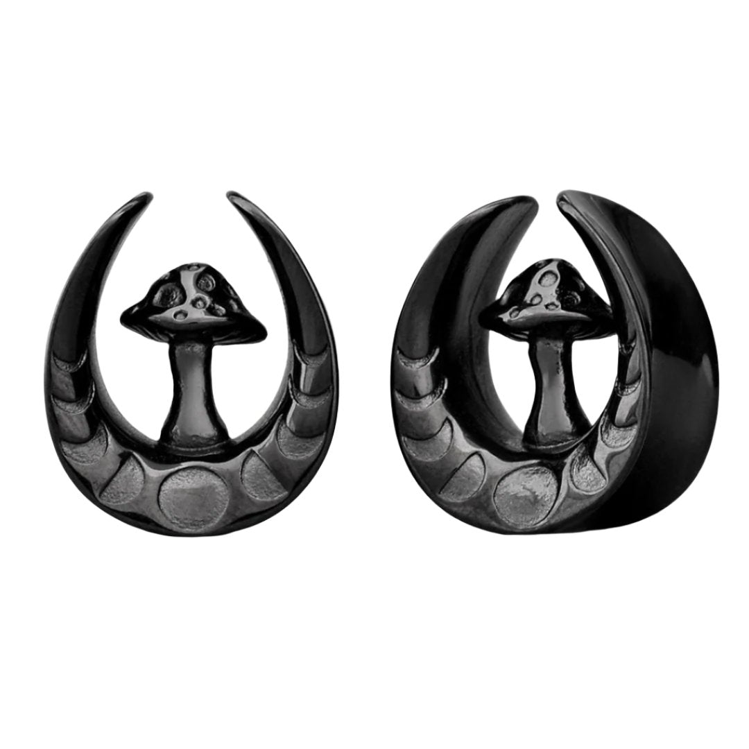 Mushroom Ear Tunnels - PunkPlugs