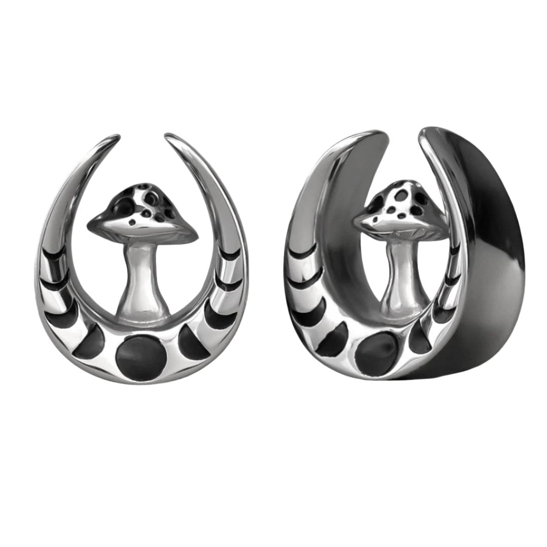 Mushroom Ear Tunnels - PunkPlugs