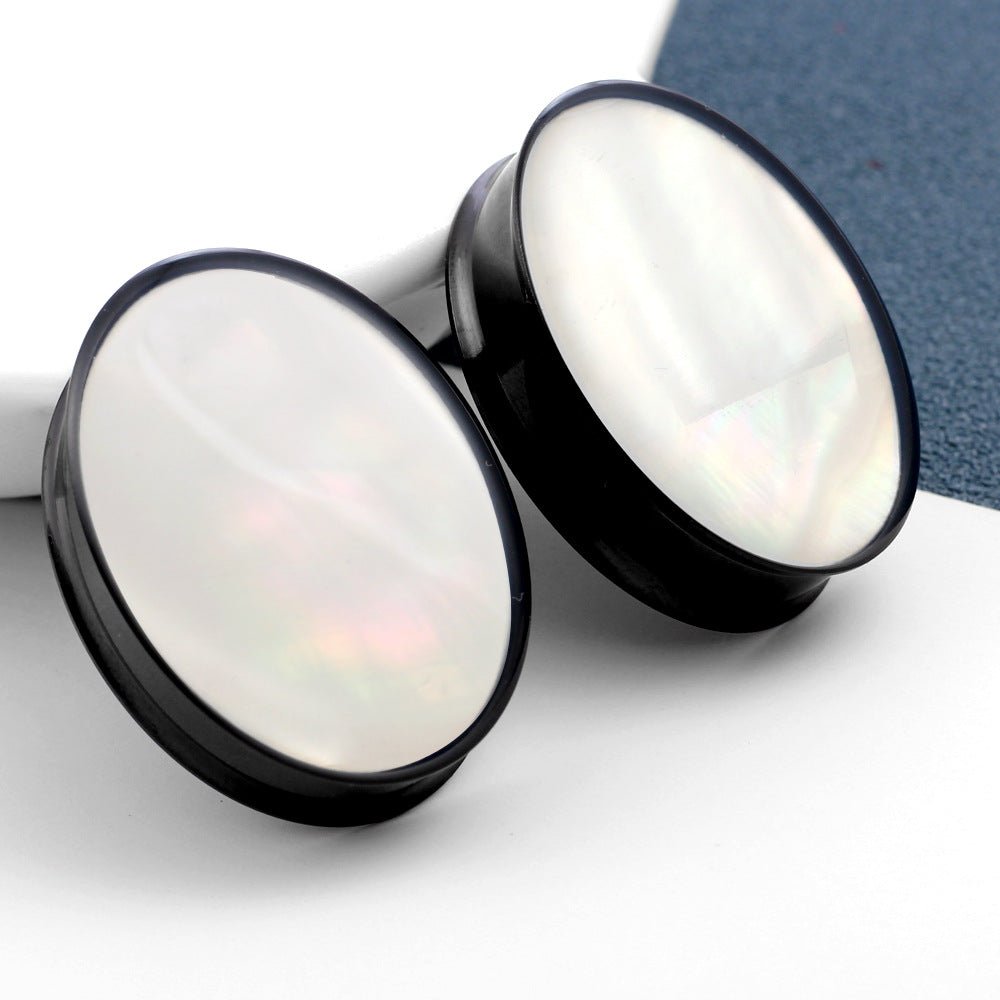 PunkPlugs Pearl Oval Ear Plugs