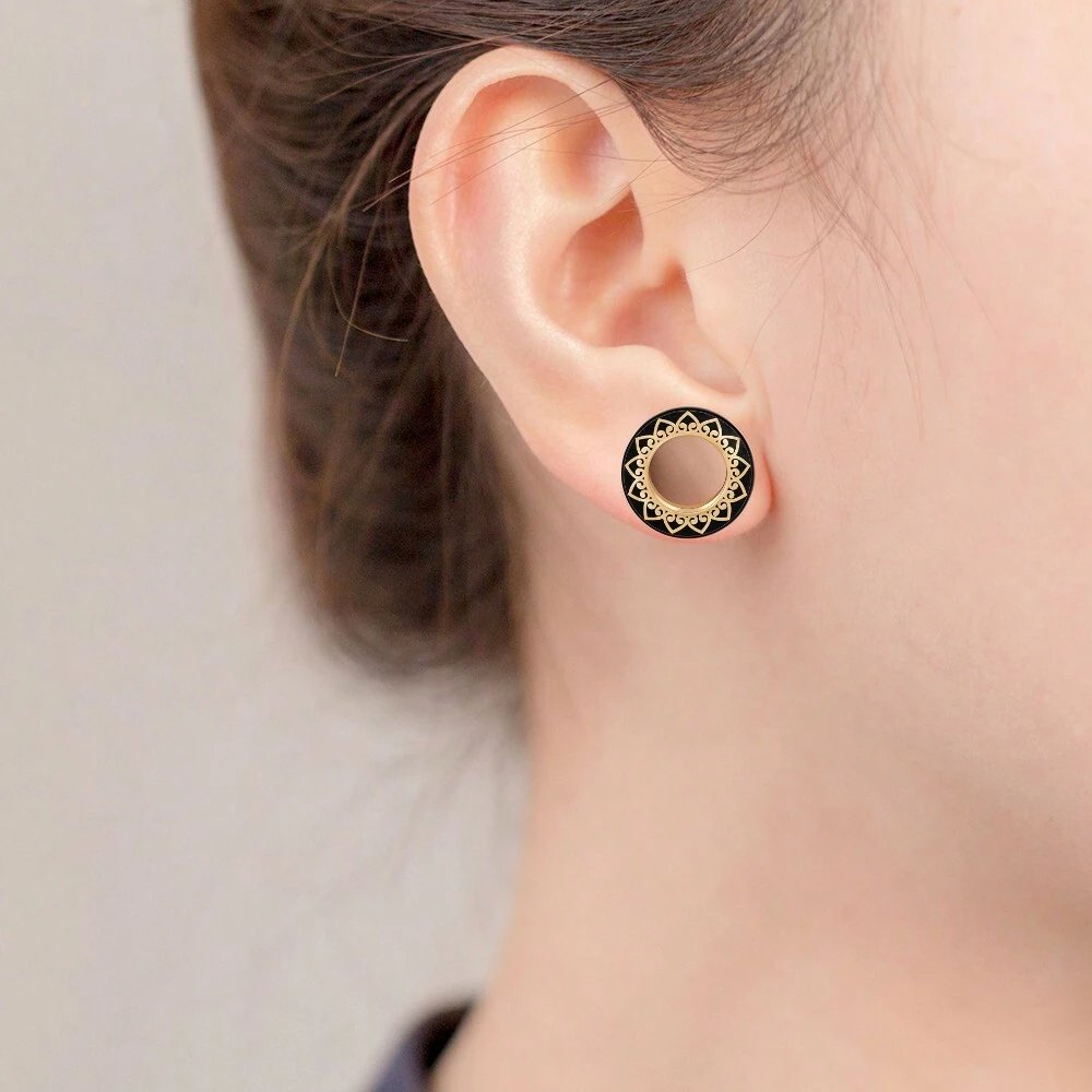 PunkPlugs Petal Rim Ear Tunnels