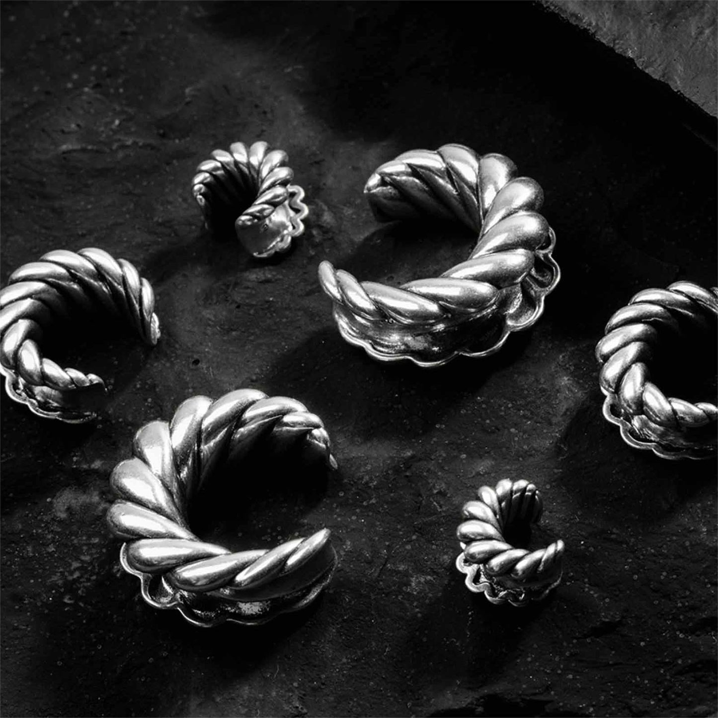 PunkPlugs Reverie Rope Ear Saddles