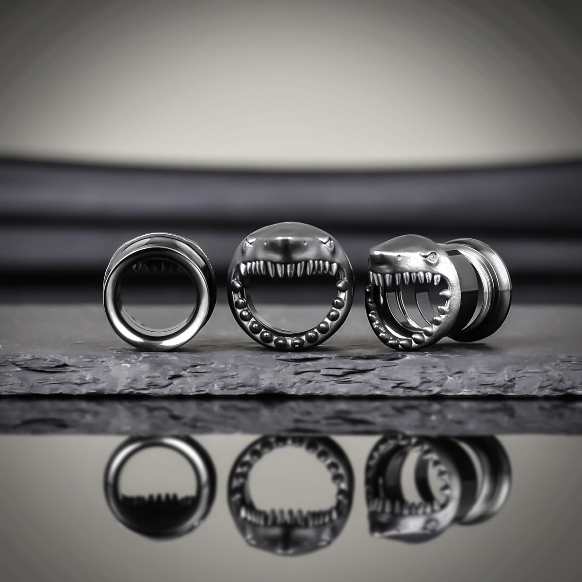 PunkPlugs Shark Ear Tunnels