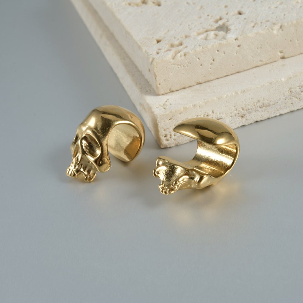Skull Head Ear Hangers - PunkPlugs