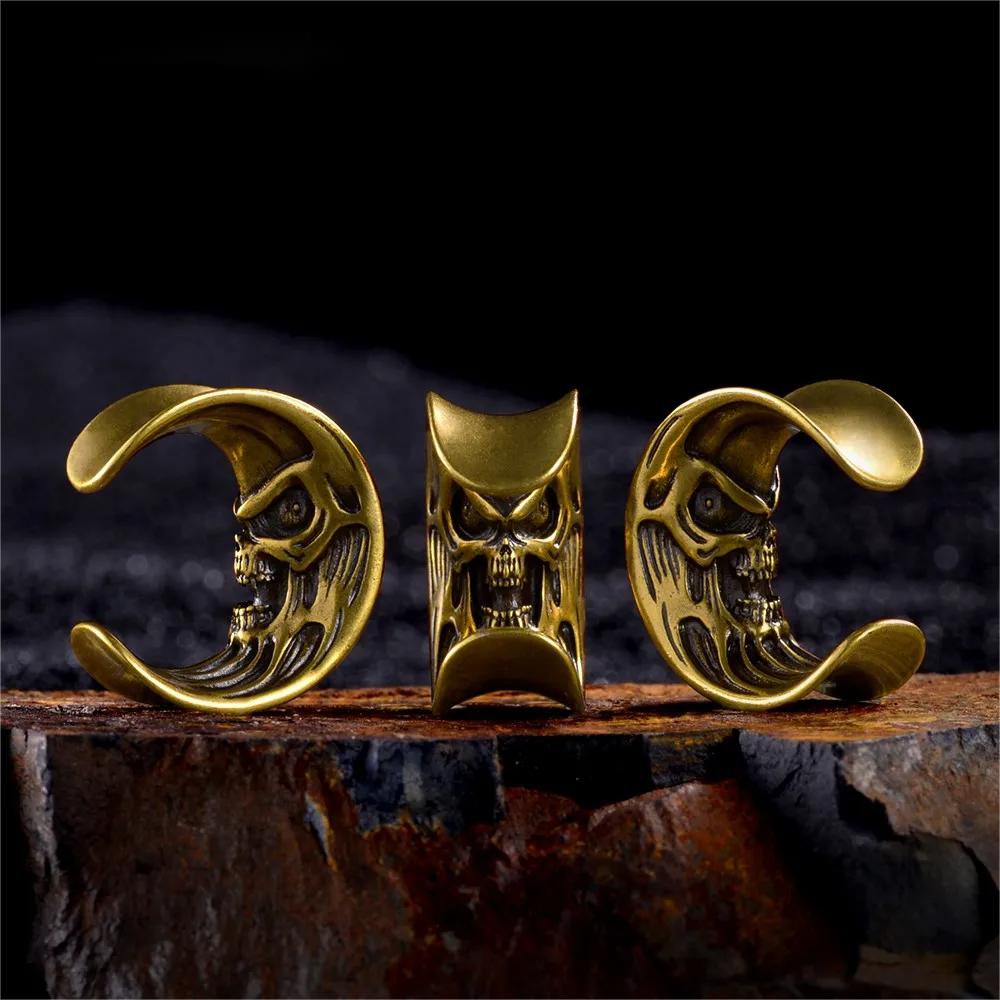 PunkPlugs Skull Moon Ear Tunnels Saddles