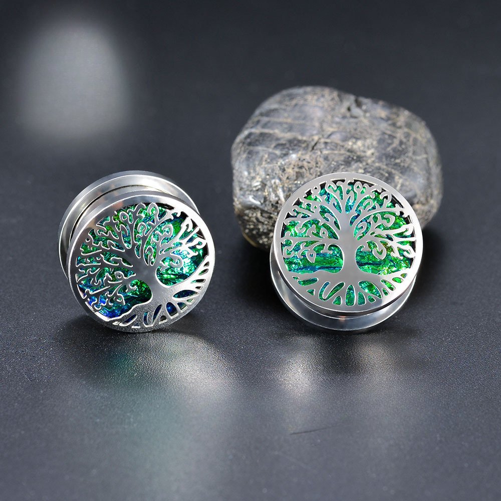 PunkPlugs Tree Of Life Ear Plugs