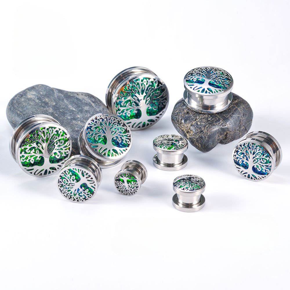 PunkPlugs Tree Of Life Ear Plugs