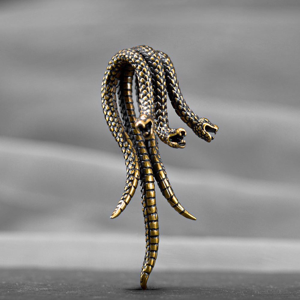 Trinity Snake Ear Hangers - PunkPlugs