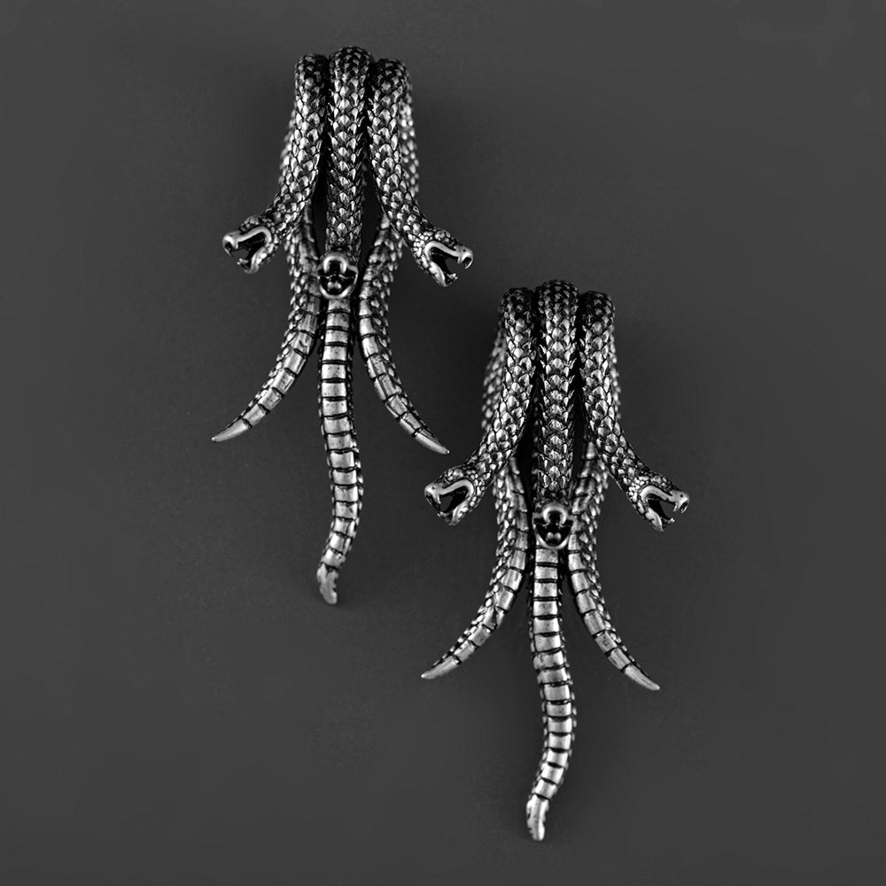 Trinity Snake Ear Hangers - PunkPlugs
