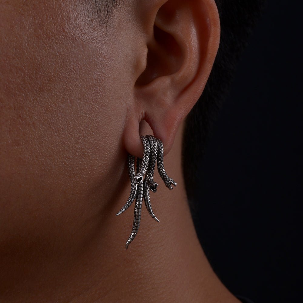 Trinity Snake Ear Hangers - PunkPlugs