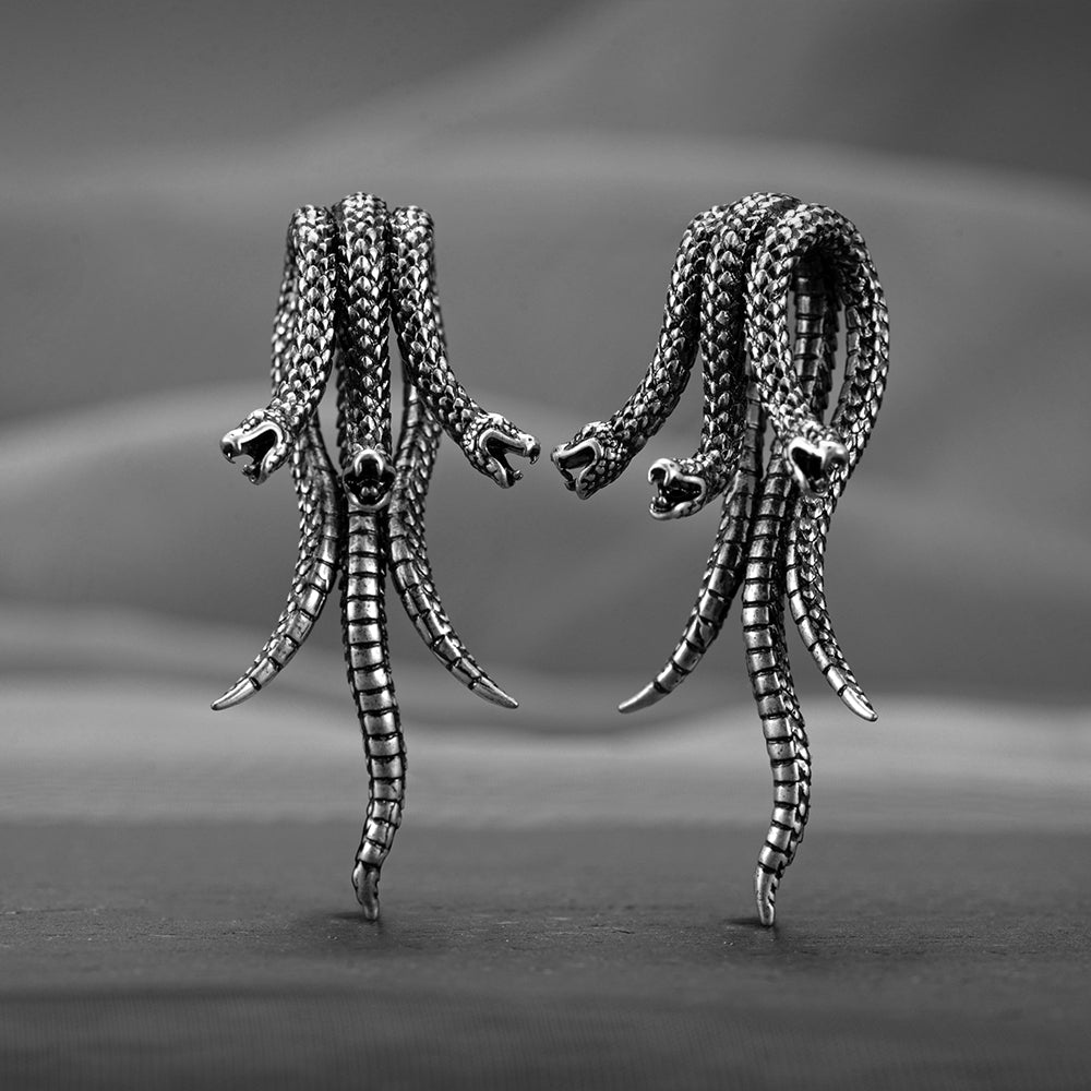 Trinity Snake Ear Hangers - PunkPlugs